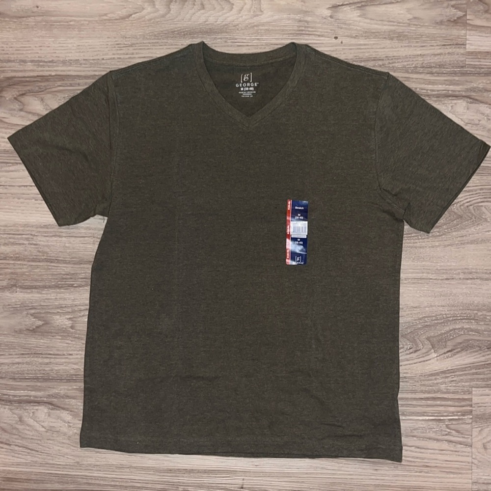 George green/grey V-Neck Men’s tee